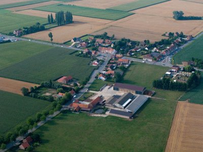 Ferme belge et village franais (Le Seau)