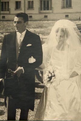 François d'Hubert et sa fille Béatrice (1962)