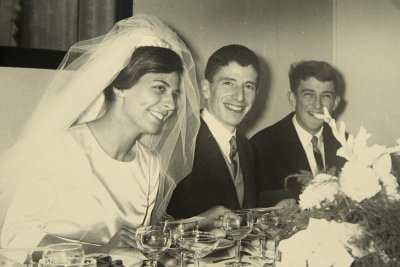 Béatrice d'Hubert, Philippe Janvier et Hervé d'Hubert (1962)