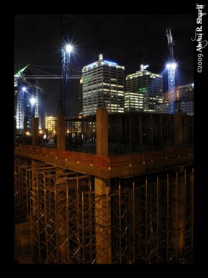 Downtown Louisville Arena Construction June 19, 2009