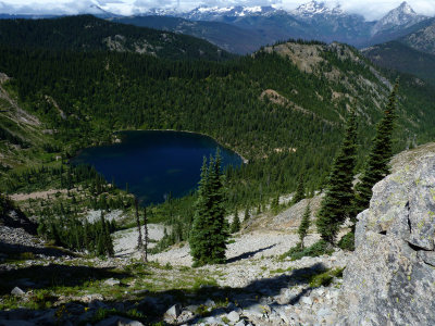 Lake Michael and Talus Field