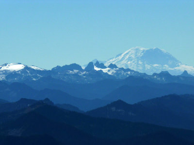 Rainier and ALW Peaks