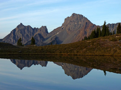 Border Peaks Reflection