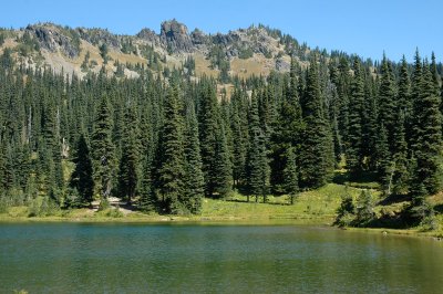 Sheep Lake and Ridgeline