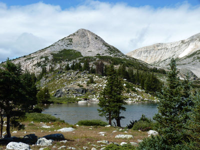 Sub-peak and Lake