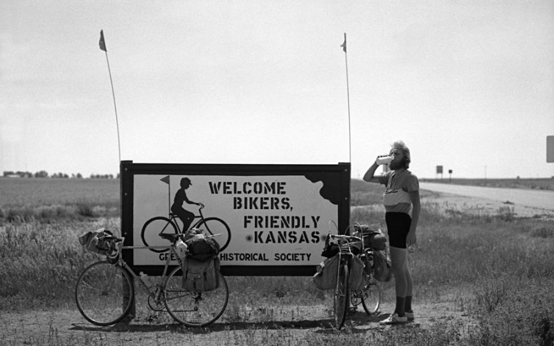 Welcome bikers in Kansas