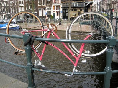 A way to park your bike!