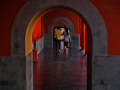 Beijing, China: Sept 2007 :Forbidden City