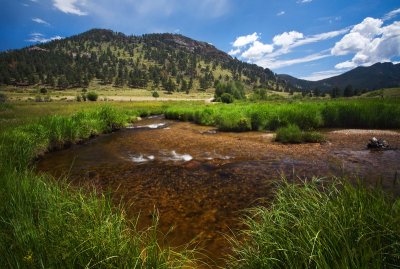 Creek in Rocky Mountains