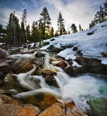 Sierra winter creek