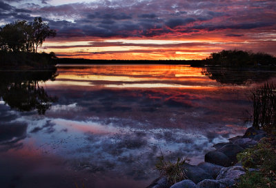 Sunset, Lake Wingra