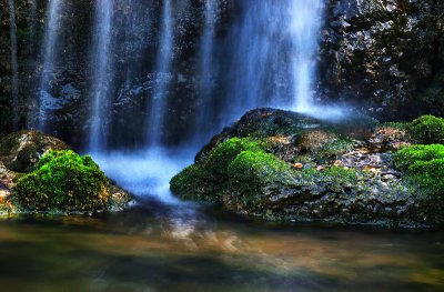 Falling water