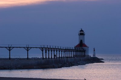 The lighthouse, Michigan City