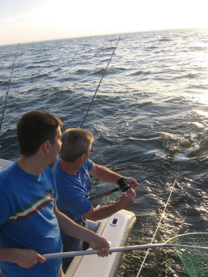 Working it up to the Boat