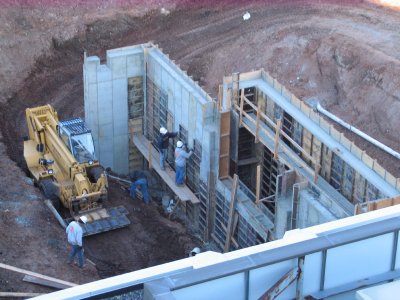PhaseII North Wall Arial View