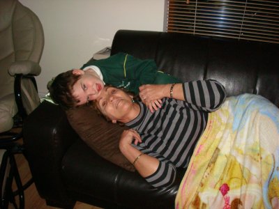Sean loves his Nonna