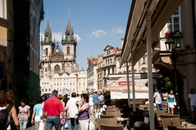Old Town Square (view from main academic building)