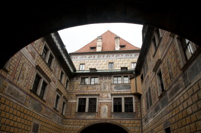 4th Courtyard of Česk Krumlov Castle