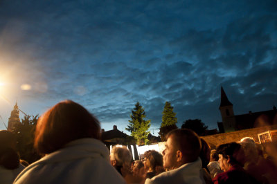 during the Jose Cura concert