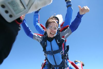 skydiving!