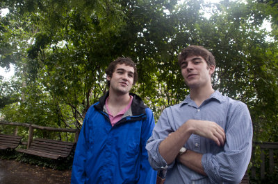 PJ & Kevin do not approve of my papparazzi tendancies