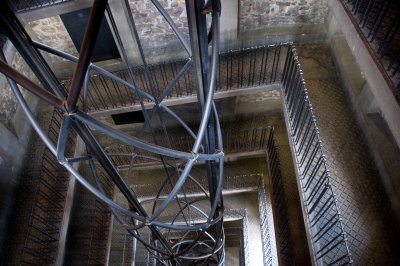 inside the clock tower