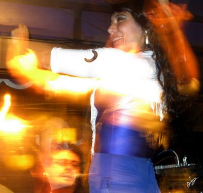 2009_02_27 La Marce Flamenco at Posta Recoleta
