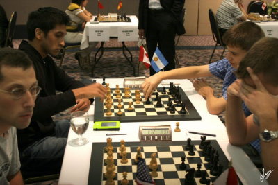 IMG_8172 FM Raja Panjwani vs GM Anton Kovalyov