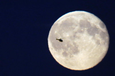 Chopper on the moon.