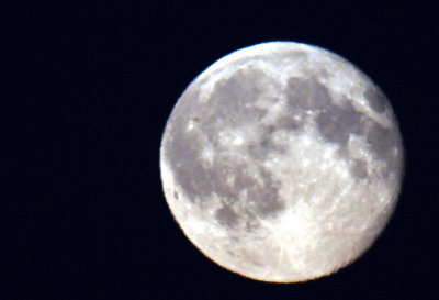 Moon shot with my big lens.