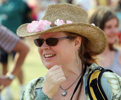 2010 Folk Festival Hats
