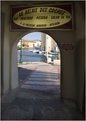 Arch at Port Grimaud