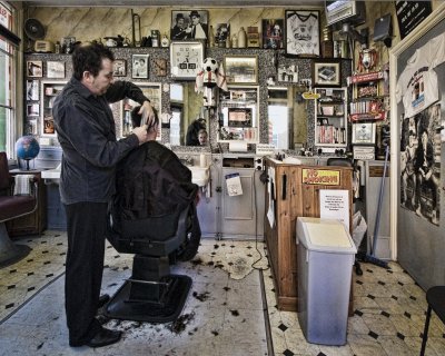 Hair Cut reflection