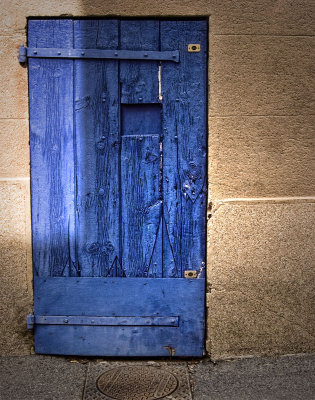 Mystry Blue Door