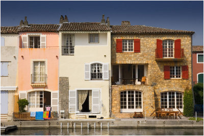 Houses at Port Grimaud
