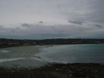 Vazon Bay (Photographed from Albecq)