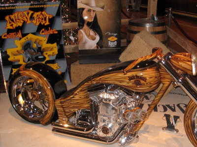 Custom Painted Harley