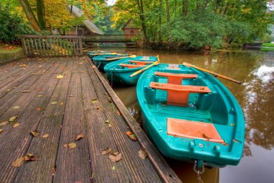 Rowing boats