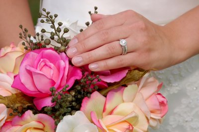The hand of the Bride to be