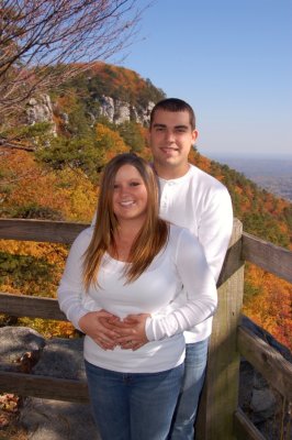 Engagement Portraits at Pilot Mtn.State Park