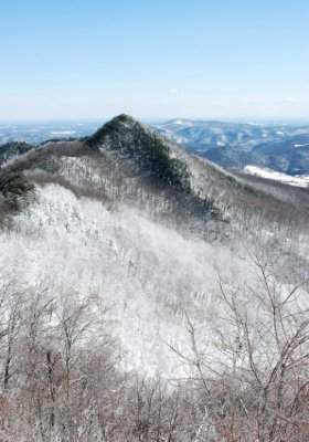 Snow in the Mountains at Primland By:Barry Towe Photography