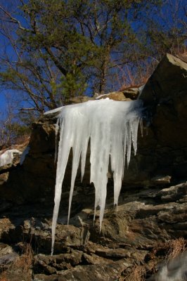 Ice Formations in the Blue Ridge Mtns.,Va By:Barry Towe Photography}
