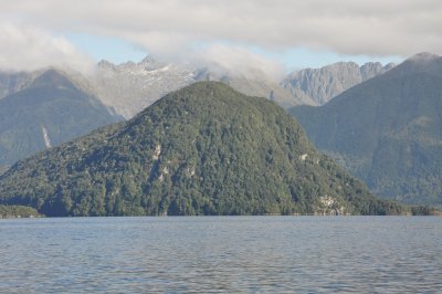 Lake Manapouri island used in Lord of The Rings