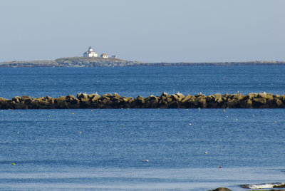 Egg Rock Lighthouse in Bar Harbor, Maine-2