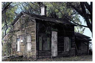 Colorized Uncle Fonzs House in Webster NY