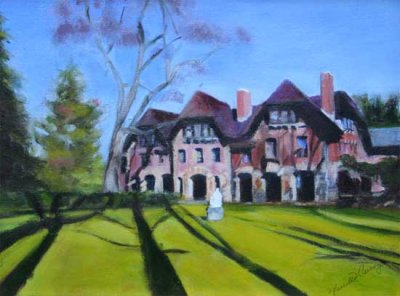 Mosle Mansion      Oil on Canvas      SOLD