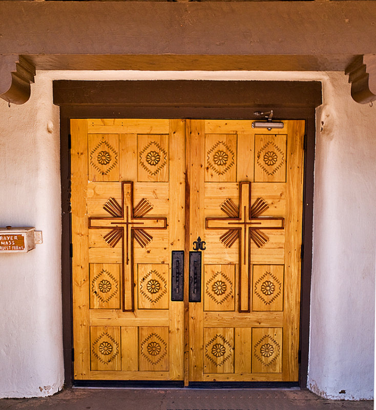 Church door detail