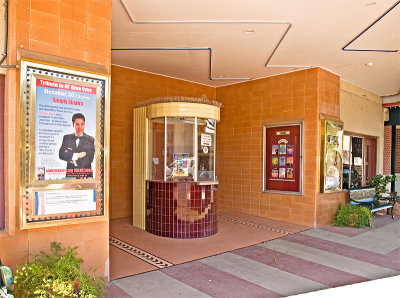 The Brauntex Box Office and Entrance