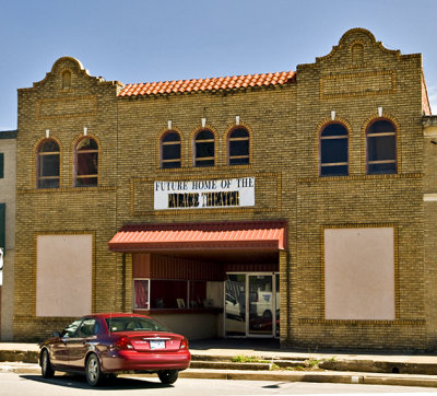 Future home of the Palace Theater. (under renovation), Brady, TX