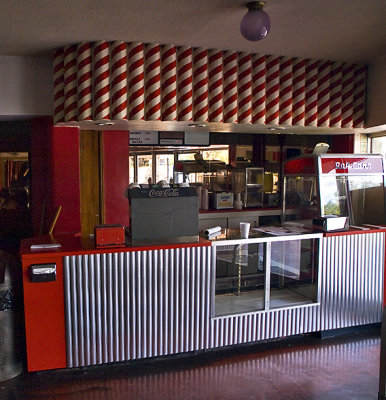 The refreshment stand